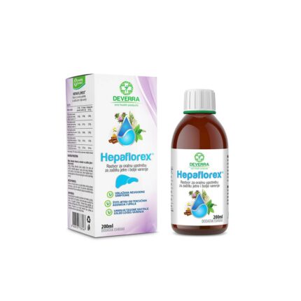 SIRUP HEPAFLOREX za jetru 200ml DEV