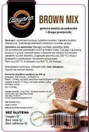 BROWN MIX bezglutenska smeša 500g