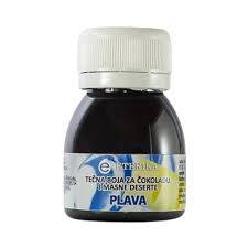 BOJA za čokoladu plava tečna 30g